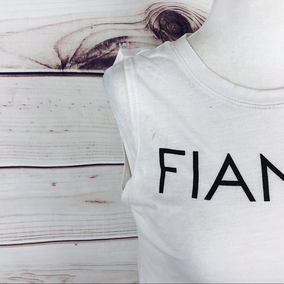 MODERN LUX Fiancé White Muscle Tank Top XS - Picture 4 of 7